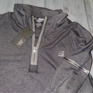 Mens Landway brand The City Luxe‎  1/4 Zip  Pullover Size 2XL ***Read